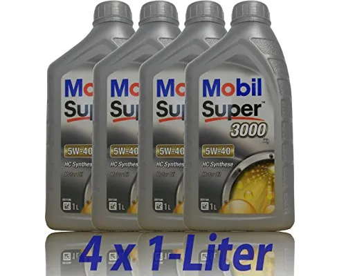 MOBIL SUPER 3000 X1 5W-40 [5L] Motoröl