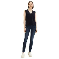 Skinny-fit-Jeans TOM TAILOR für Damen, Gr. 29, Länge 30 - Stylische Skinny-Fit-Jeans von Tom Tailor aus weichem, elastischem Denim. Ideal für einen figurschmeichelnden Look in casual 5-Pocket-Form.