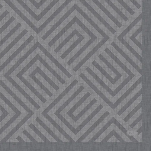 Duni Servietten Mosaik granit grau 33 x 33 cm - 20er Pack in grau von Duni