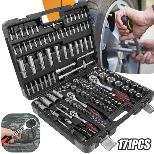 SW-STAHL Steckschlüsselsatz 07784L, 184-teilig von LONENENSSL