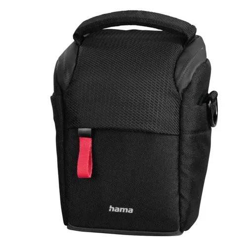 Hama Kameratasche Matera, 90 schwarz - Kameratasche mit optimalem Schutz für deine Kamera, stilvolles Design und praktischer Tragekomfort.
