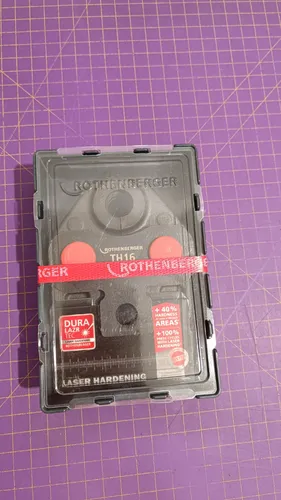 Rothenberger Pressbacke TH16 für ROMAX 4000 - Zubehör für Elektrowerkzeug, ideal für präzise Rohrverbindungen mit hoher Stabilität und Langlebigkeit.