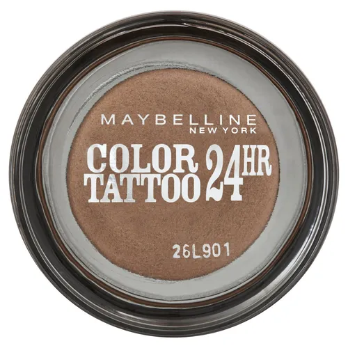 Maybelline Eyestudio Color Tattoo Lidschatten Nr. 35 - On And On Bronze - Hochpigmentierter Creme-Gel-Lidschatten für strahlende Augen. Die langanhaltende Formel sorgt für intensiven Farbauftrag, der den ganzen Tag hält – ideal für jeden Anlass!