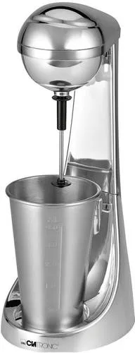 Clatronic Barmixer & Milchaufschäumer 650ml - Edelstahl-Mixer mit 2 Geschwindigkeitsstufen für leckere Drinks und sichere Handhabung