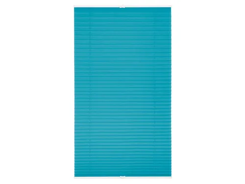 Lichtblick Plissee Klemmfix 65x130 cm - Plissee ohne Bohren, lichtdurchlässig und blickdicht. Elegante Crushed Optik für modernes Wohnen, einfach zu montieren mit verstellbaren Klemmträgern.