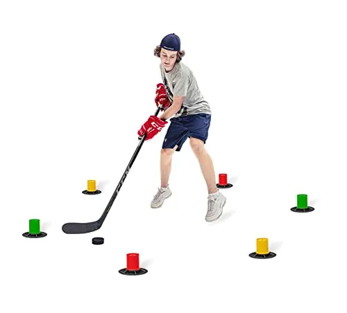 Hockey Training Drill Cones Stickhandling 6 Stück von Hockey Revolution