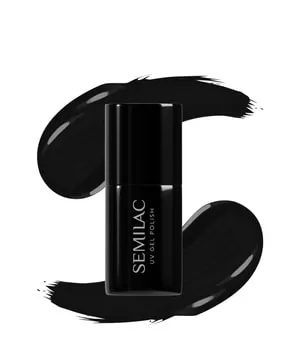 Semilac UV Colours UV Gel Polish Gel Nagellack 7 ml 031 Black Diamond