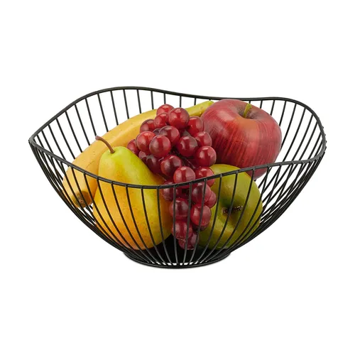 Obstschale Obstkorb Drahtschale Gitterkorb 250 g Eisen modern leicht Fruchtkorb