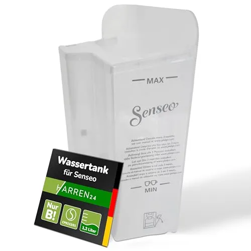 Harren24 Wassertank CP9213 kompatibel mit Philips Senseo Quadrante, Nur B-Version! HD7863, HD7864, HD7865, HD7866, HD7868, Wasserbehälter Teilenummer 422225956281