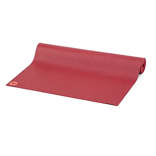 Yogamatte KAILASH Premium 60 XL weinrot - Sportmatte für intensives Yoga, extra lang (200 cm) und griffig, ideal für Ashtanga und Vinyasa Yoga, frei von schädlichen Inhaltsstoffen, maschinenwaschbar.
