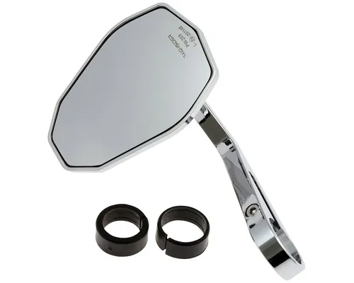 Lenkerendenspiegel Motorrad Spiegel VICTORY Chrom, 1 Zoll 25,4 mm-7/8 Zoll 22 mm