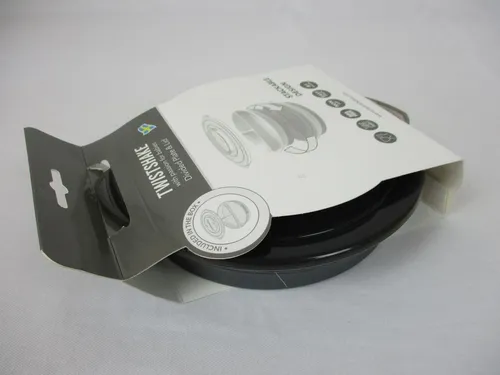 Twistshake unterteilter Kinderteller Schwarz in schwarz von Twistshake