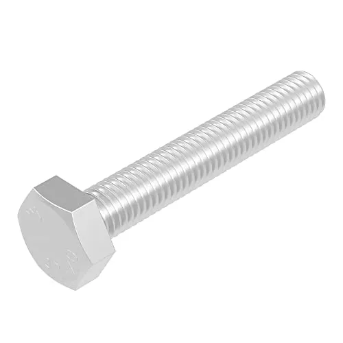 SECCARO Sechskantschraube M4 x 25 mm, Edelstahl V2A VA A2, DIN 933 / ISO 4017, Außensechskant, 20 Stück