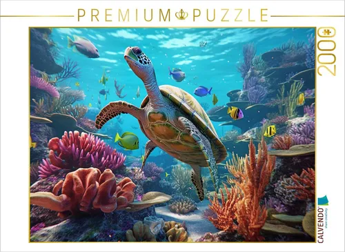 CALVENDO Puzzle Die Riesenschildkröte | 2000 Teile für entspannende Stunden