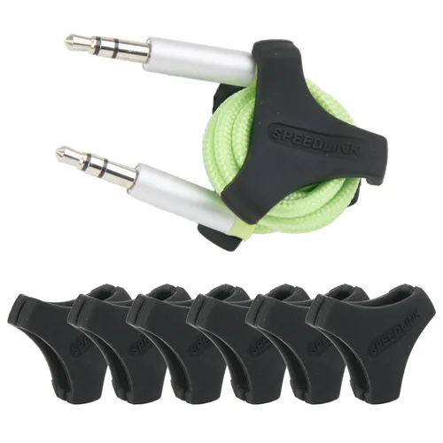 Speedlink MODO 7x Klebe Kabel-Organizer Kabel-Binder Kabel-Trommel Kabel-Clips