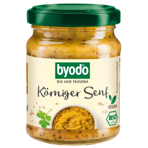 BYODO Körniger Senf (125 ml) Bio