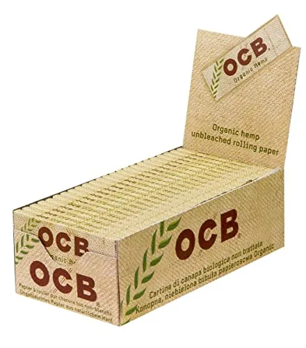 OCB Organic Hemp 1300, 50 Heftchen, 50 Blatt