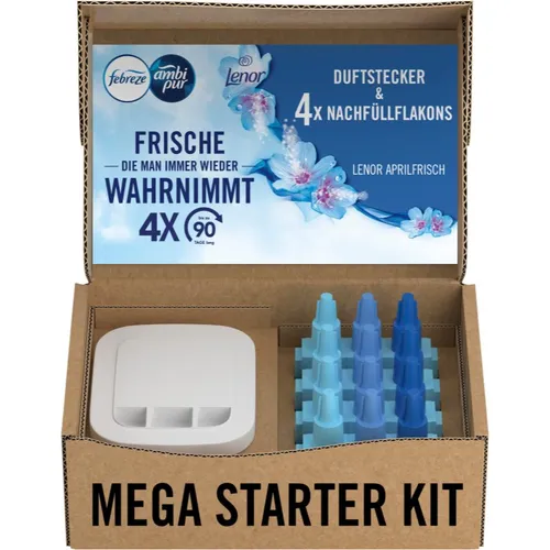 Febreze 3Volution Duftstecker Starterkit + 4er Nachfüller von Febreze