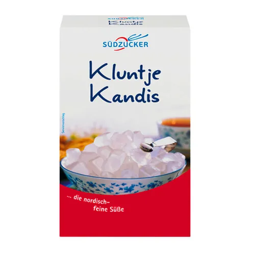 1000g 1kg Südzucker Kluntje Kandis Weißer Kandiszucker nordisch feine Süße