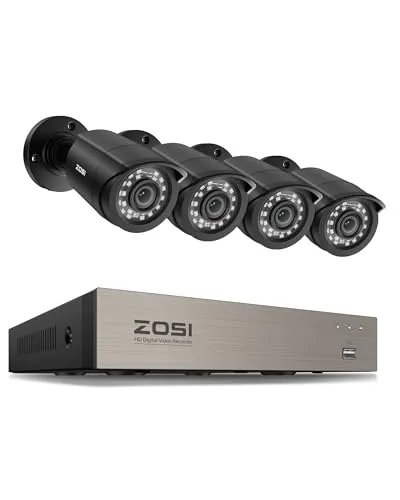 ZOSI 1080P Außen Überwachungskamera Set