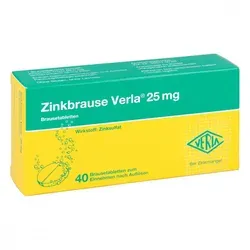 Zinkbrause Verla 25mg