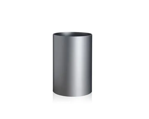 Kartell Papierkorb Waste Basket Silber von Kartell