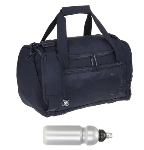 Sporttasche Elephant Dark Small 42 cm - Klassische Sporttaschen mit 20 Litern Stauraum, ideal für Sport, Reisen und Schule. Inklusive Trinkflasche und praktischem Schultergurt für bequemes Tragen.