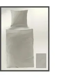 Bierbaum Biber Bettwäsche, weiß, 135x200 cm - Bettwäsche aus hochwertigem Biber-Material, ideal für kalte Nächte. Genieße warmen Schlafkomfort in der Kategorie Bettwaren - Bettwäsche Winter.