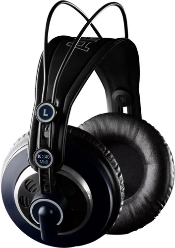 AKG K240 MKII Over-Ear Kopfhörer schwarz in schwarz von AKG