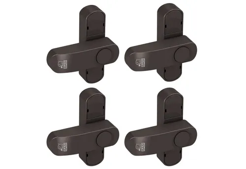 BASI Fensterbeschlag Fenstersicherung Spar-Set (4 St)