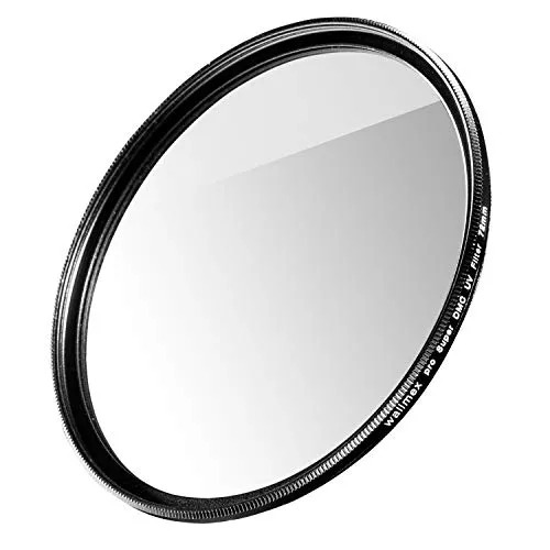 Walimex pro UV-Filter Slim Super DMC 72mm - besonders hochwertiger UV Filter Objektivfilter, Slim nur 2,5 mm,16x Super DMC Vergütung, für Objektivschutz und brilliante Farben, mit Box