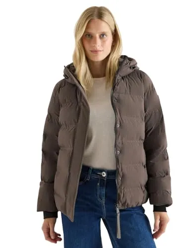 Cecil Damen Sportive Jacke mit Kapuze von CECIL