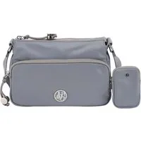 Joop! Jeans Lietissimo Jasmina Umhängetasche 24 cm grau - Stylische Handtasche aus der Joop! Jeans Kollektion, ideal für jeden Anlass und mit praktischen Fächern für eine organisierte Aufbewahrung.