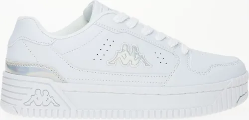 KAPPA Damen-Sneaker-Schnürhalbschuh Weiß, Größe 39 in weiß von Kappa