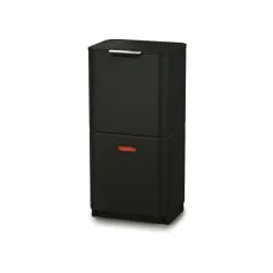 Joseph Joseph Mülltrennsystem Totem Max, 60 Liter - Haushaltszubehör mit innovativem Design, inklusive austauschbarem Aktivkohlefilter und abnehmbarem 3-Liter-Behälter für hygienische Lebensmittelabfälle.