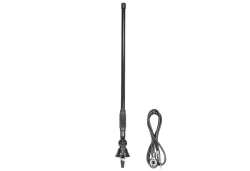 tomzz Audio Gummi Antenne extrem stabil hochflexibel Universal AM FM UKW KFZ passt Autoradio-Ersatzantennenstab