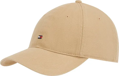Tommy Hilfiger Herren Cap Flag Soft Panel - Beige, Einheitsgröße - Baseball Cap für Herren aus 100% Baumwolle, mit aufgesticktem Logo für einen stilvollen Look und optimalem Tragekomfort an heißen Sommertagen.