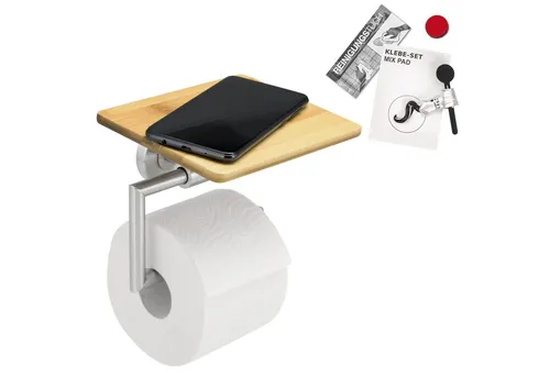 bremermann Toilettenpapierhalter PIAZZA BAMBUS in braun von Bremermann