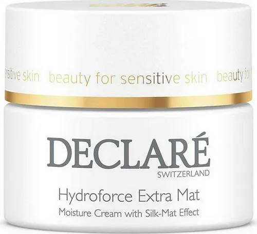 Declaré Hydro Balance Hydroforce Creme 50 ml - Gesichtspflege für einen sofortigen Matt-Effekt und intensive Feuchtigkeit. Reduziert Trockenheitsfältchen und sorgt für ein seidenmattes, frisches Aussehen.