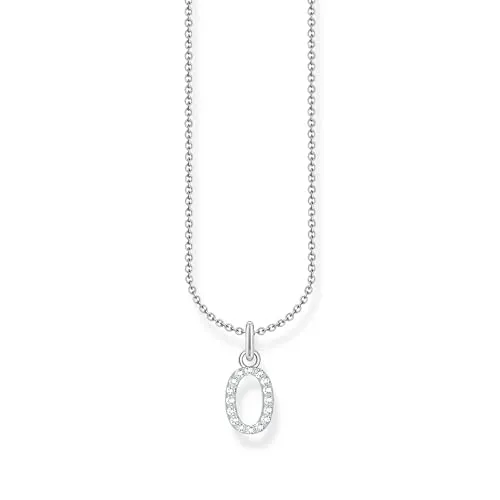 THOMAS SABO Halskette Buchstabe O aus 925 Sterling Silber von THOMAS SABO