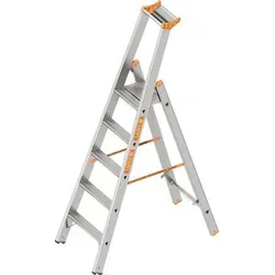 Layher Topic 1064 Stufenstehleiter 5 Stufen