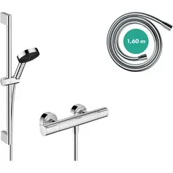 hansgrohe Pulsify Select S Brauseset 105 in schwarz von Hansgrohe