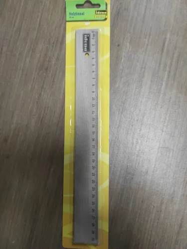 idena Lineal 30 cm Lineal unzerbrechlich Holz Holzlineal
