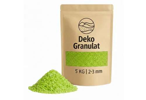 matches21 HOME & HOBBY Deko-Granulate Deko-Granulat 5 KG apfelgrün Ø 2-3 mm Vasen Glas-Füllung Streudeko, (1 St), Kleine bunte Deko-Steine als Tischdeko Hochzeitsdeko