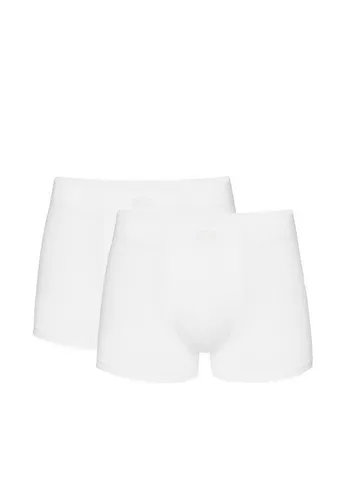 JOOP! Boxershorts Everyday (2er Pack) Weiß L - Bequeme Boxershorts ohne Eingriff im praktischen 2er Pack, aus weichem Single-Jersey für optimalen Tragekomfort und mit elastischem Bund für perfekten Sitz.