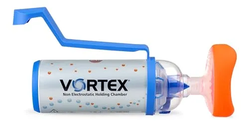 Vortex Inhalierhilfe mit Babymaske 0 - 1,5 Jahre - Arzneimittel zur Unterstützung der Atemwegsgesundheit mit speziell entwickelter Babymaske für eine sanfte und effektive Inhalation bei den Kleinsten.