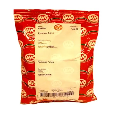 Pommes Frites Gewürzsalz im 1kg Kunststoffbeutel