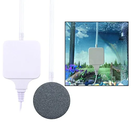 Xrten Super Leise Mini Aquarium Luftpumpe,Membranpumpe Luftpumpen 50 Liter