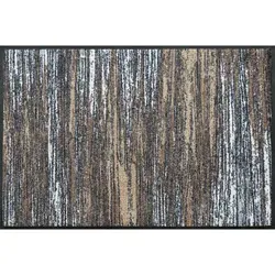 wash+dry by Kleen-Tex Schmutzfangmatte Scratchy beige - 50 x 75 cm - Hochwertige Fußmatte mit rutschfestem Nitrilgummirücken, maschinenwaschbar bei 60°C, ideal für Innen- und überdachte Außenbereiche, sorgt für Hygiene und Design.