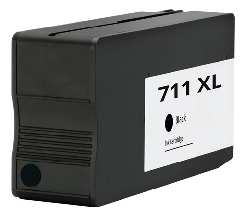 1x TINTE DRUCKER PATRONE für HP 711 DesignJet T120 T520 CZ133A Black/Schwarz